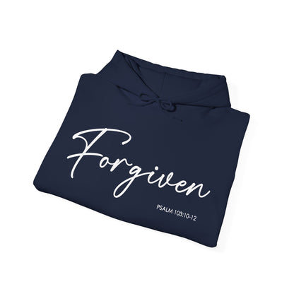 "Forgiven" Inspirational Pullover Hoodie