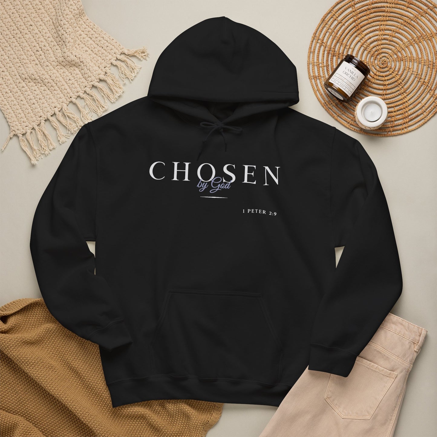 "Chosen by God" Affirnation Pullover Hoodie
