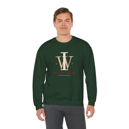 Inspire Wear IW Monogram Logo Crewneck Sweatshirt