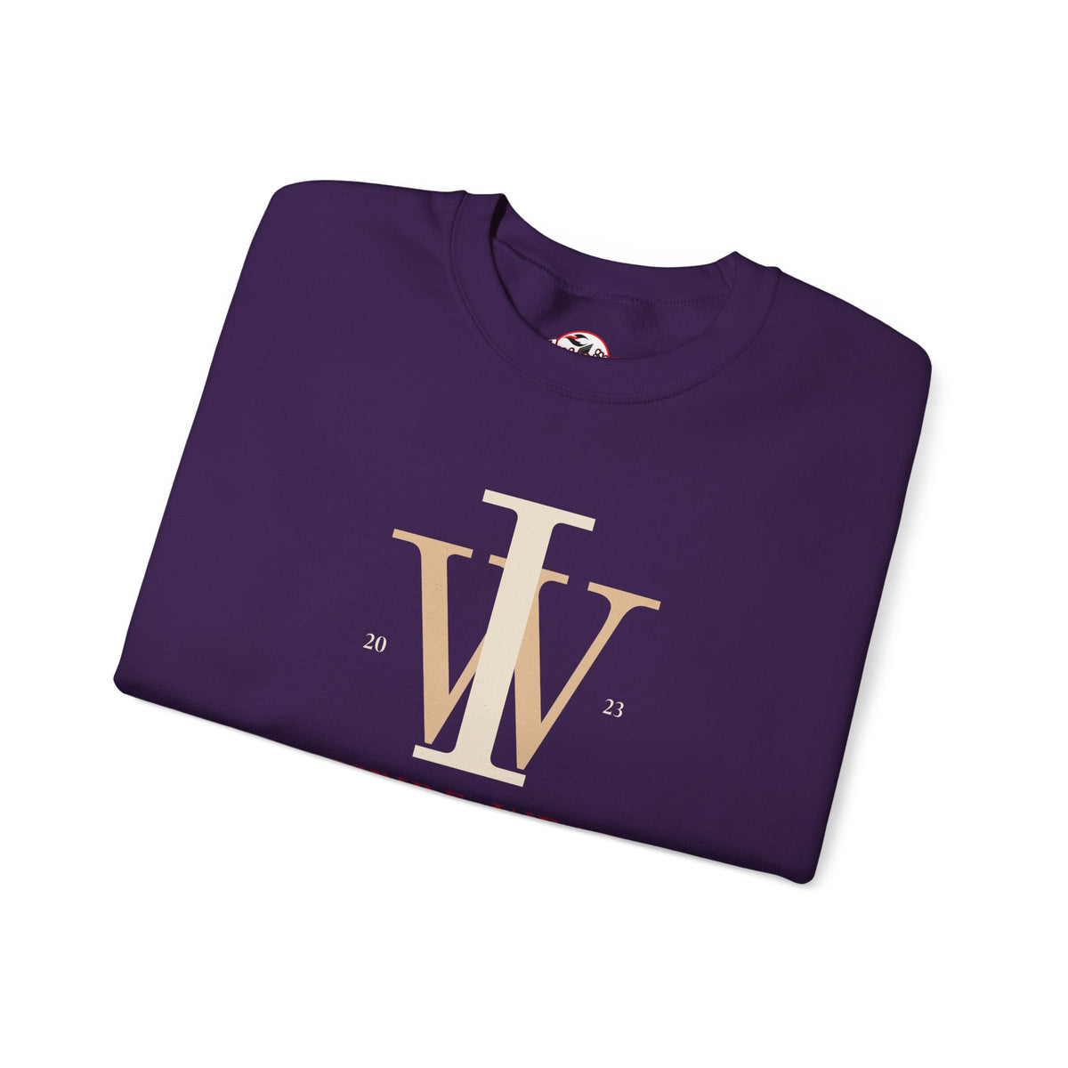 Inspire Wear IW Monogram Logo Crewneck Sweatshirt