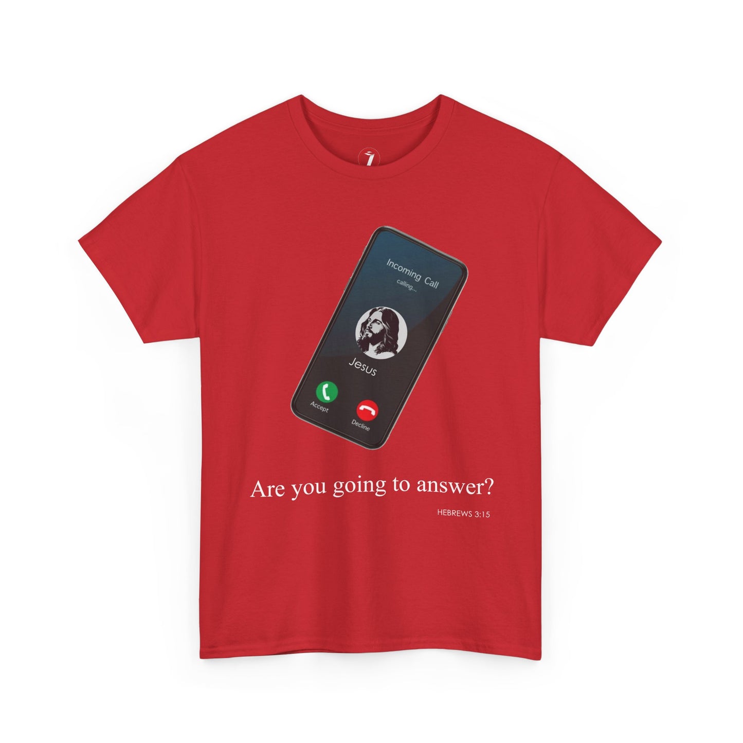 "Are You Going to Answer?" Inspirational Graphic Tee