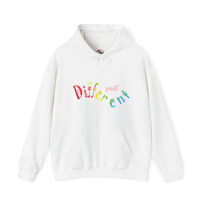 "Not Better, Just Different" Affirmative Pullover Hoodie