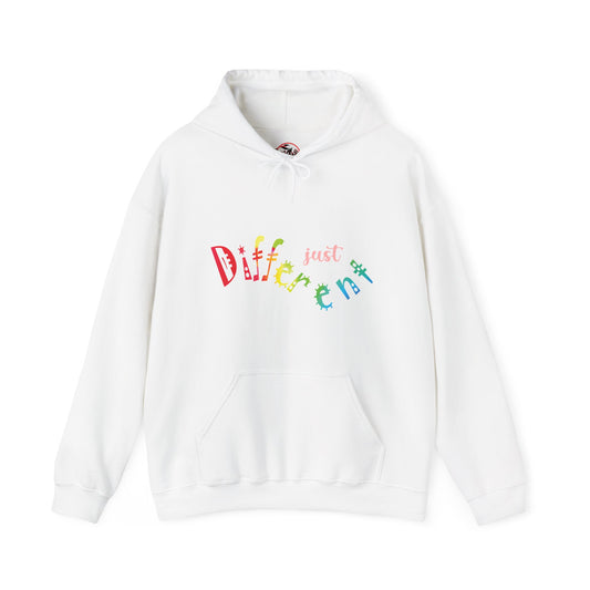 "Not Better, Just Different" Affirmative Pullover Hoodie
