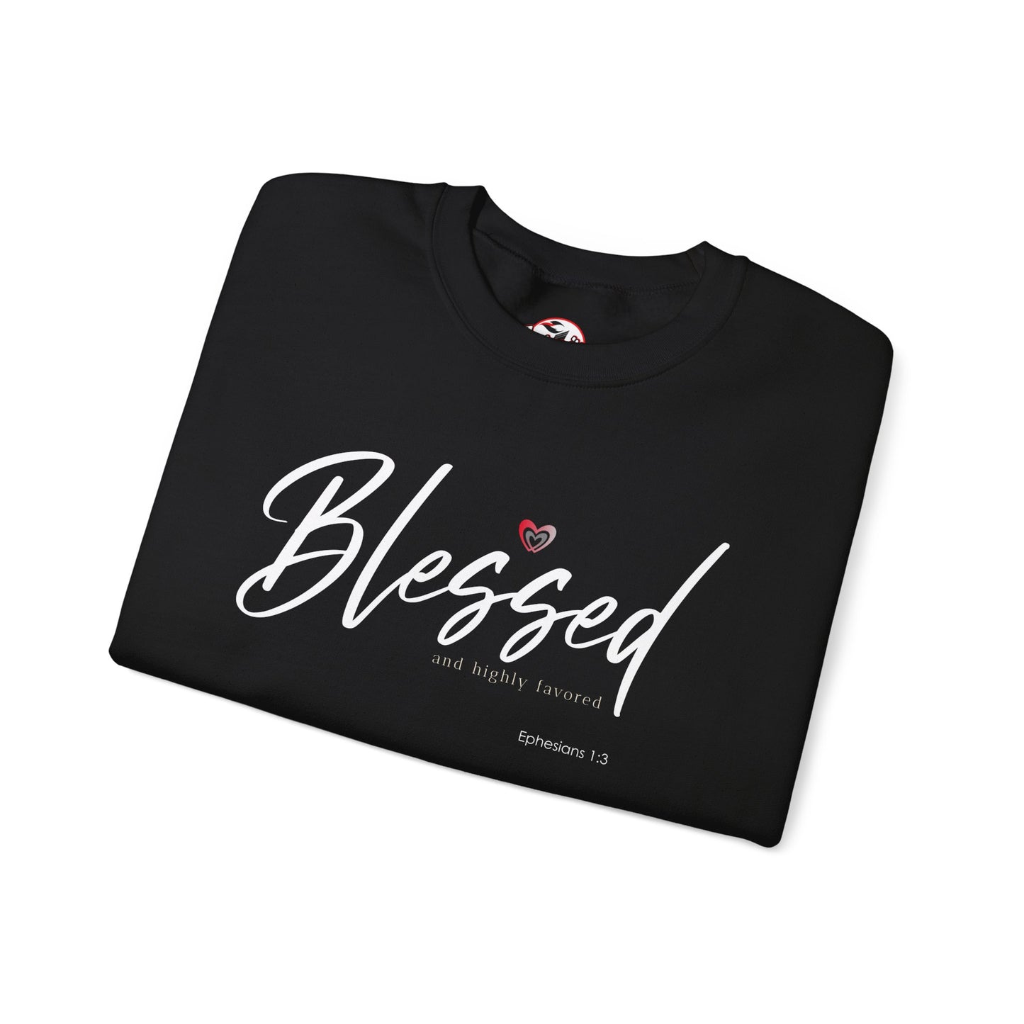 "Blessed" Women's Inspirational Crewneck Sweatshirt