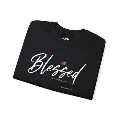 "Blessed" Women's Inspirational Crewneck Sweatshirt