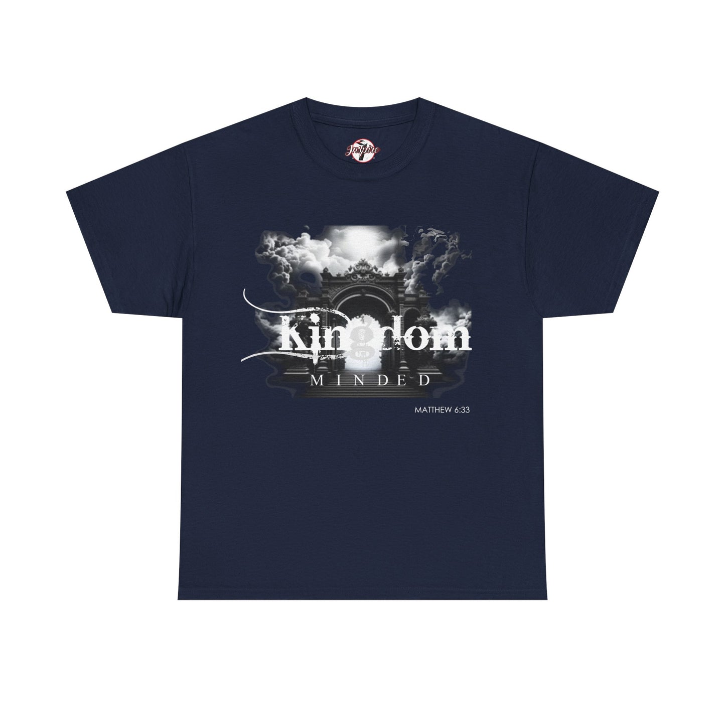 "Kingdom Minded" Motivational Graphic T‑Shirt