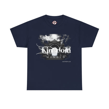 "Kingdom Minded" Motivational Graphic T‑Shirt
