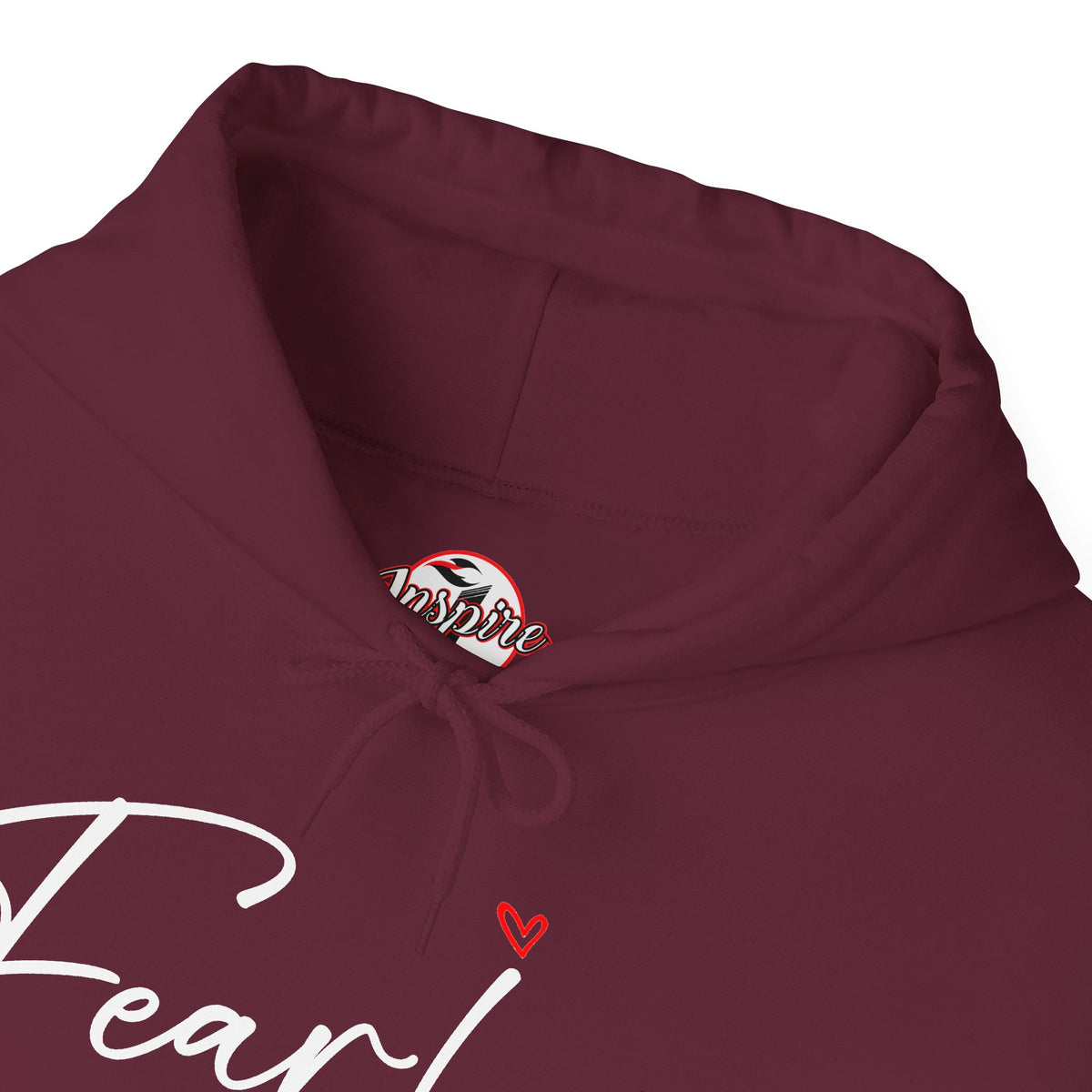 "Fearless" Inspirational Pullover Hoodie