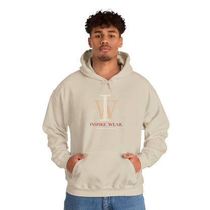 Inspire Wear IW Monogram Logo Pullover Hoodie