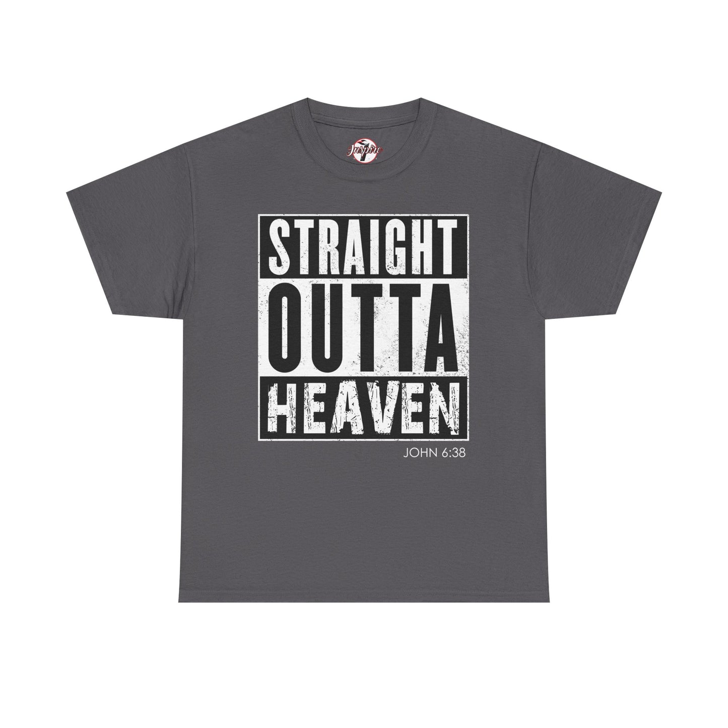 Straight Outta Heaven Unisex Inspirational Graphic T-Shirt