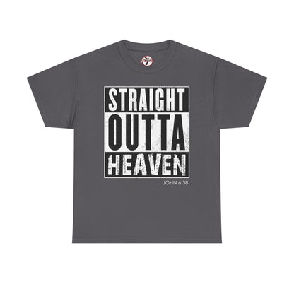 Straight Outta Heaven Unisex Inspirational Graphic T-Shirt