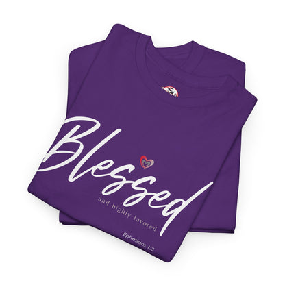 "Blessed" Women's Inspirational Graphic T‑Shirt