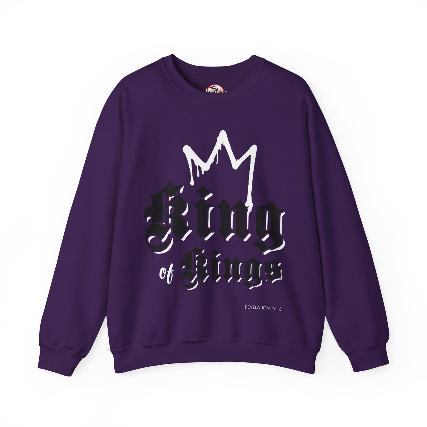 "King of Kings" Inspirational Crewneck Sweatshirt