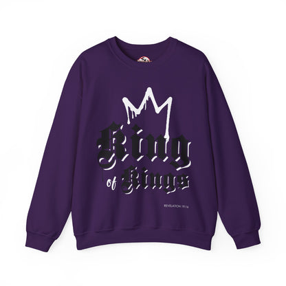 "King of Kings" Inspirational Crewneck Sweatshirt