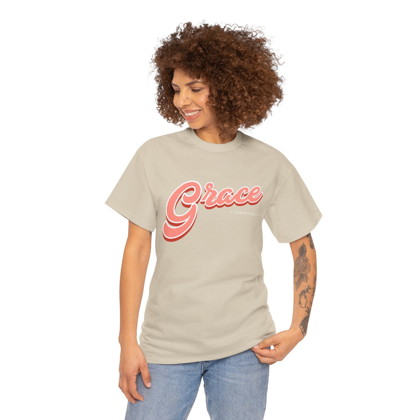 Grace Script Women's Graphic T‑Shirt