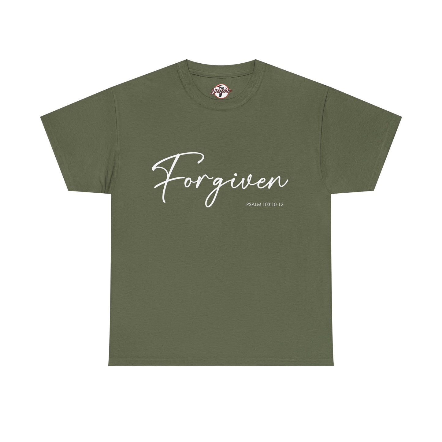 "Forgiven" Womens Christian Faith T-Shirt