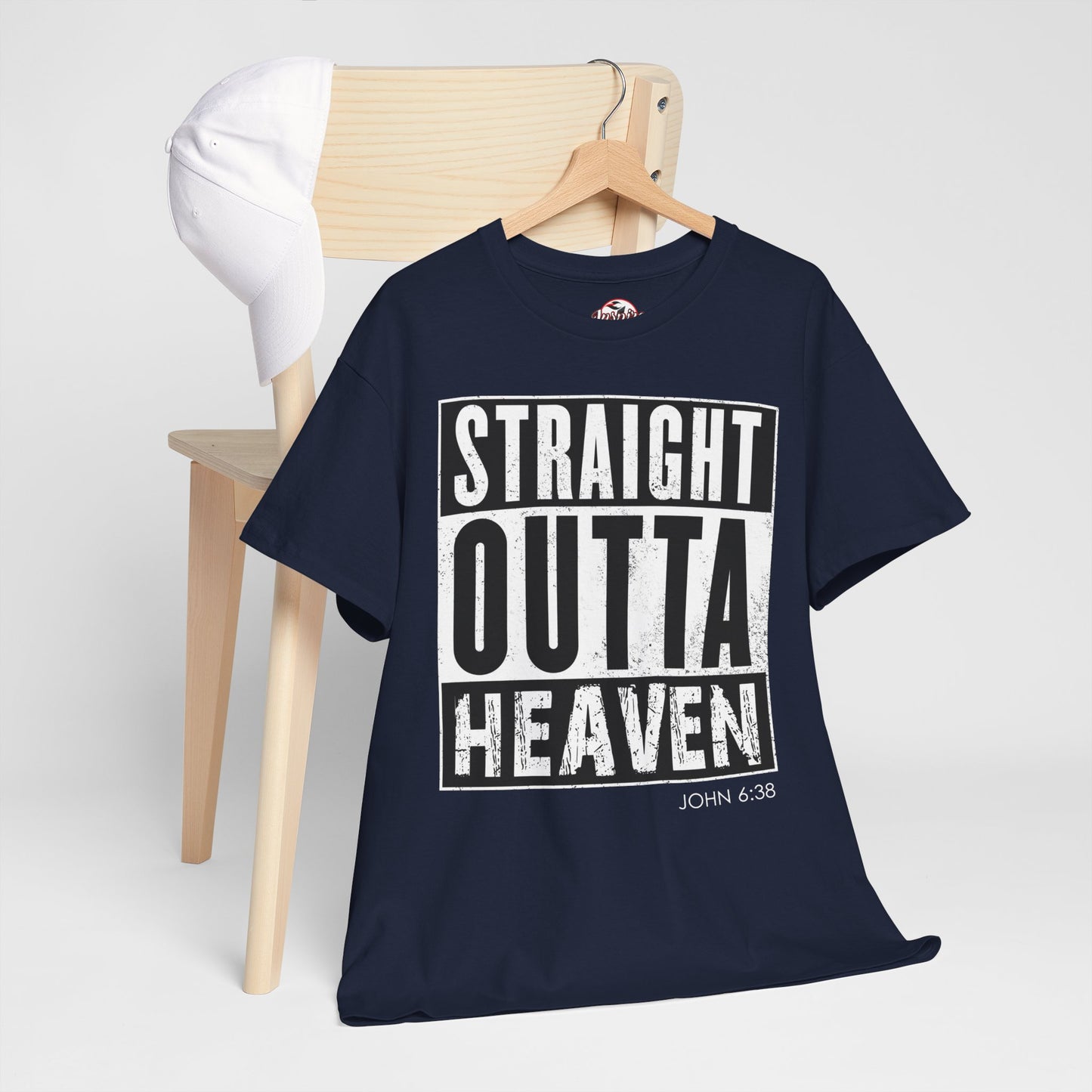 Straight Outta Heaven Unisex Inspirational Graphic T-Shirt