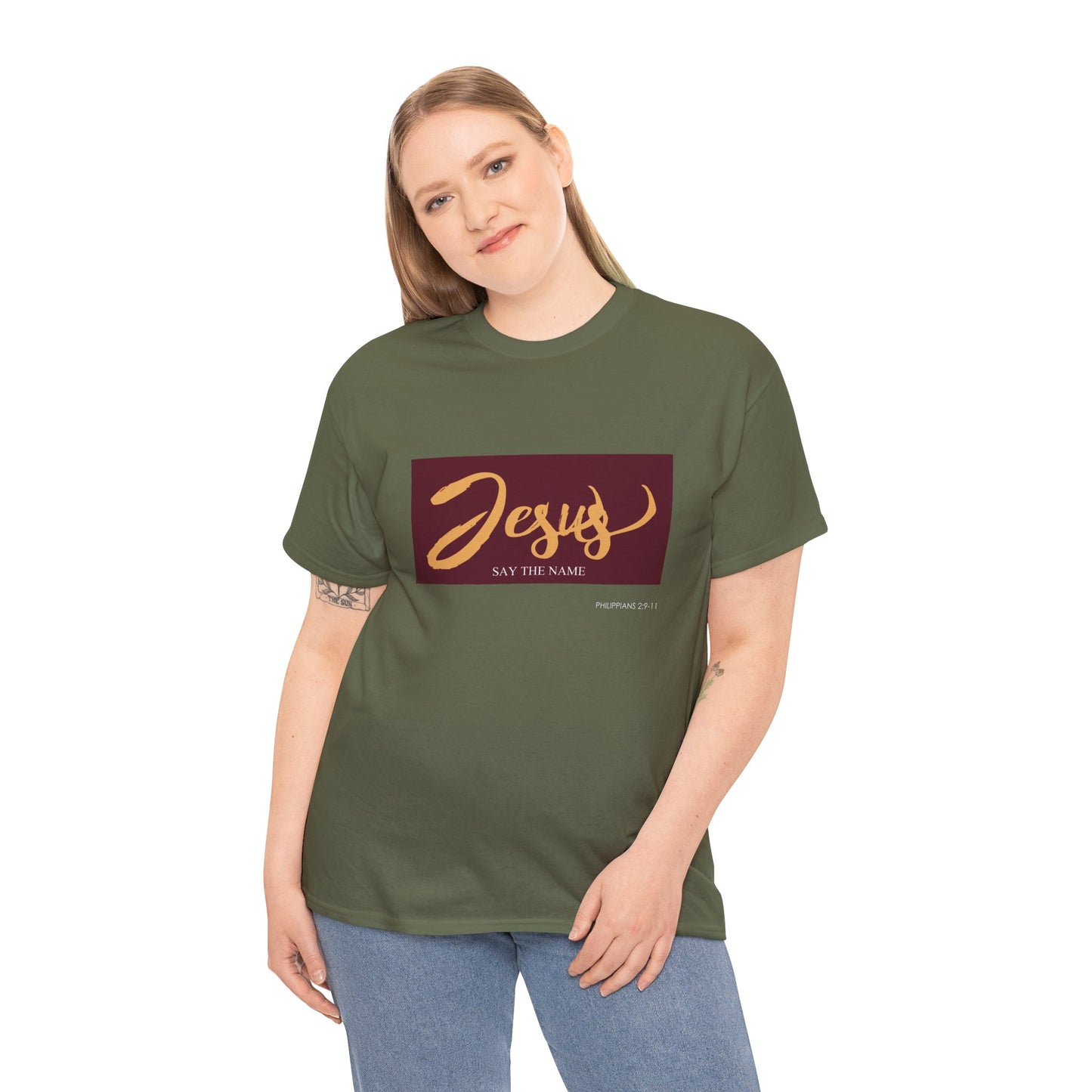 "Say The Name" of Jesus Unisex Graphic T-Shirt