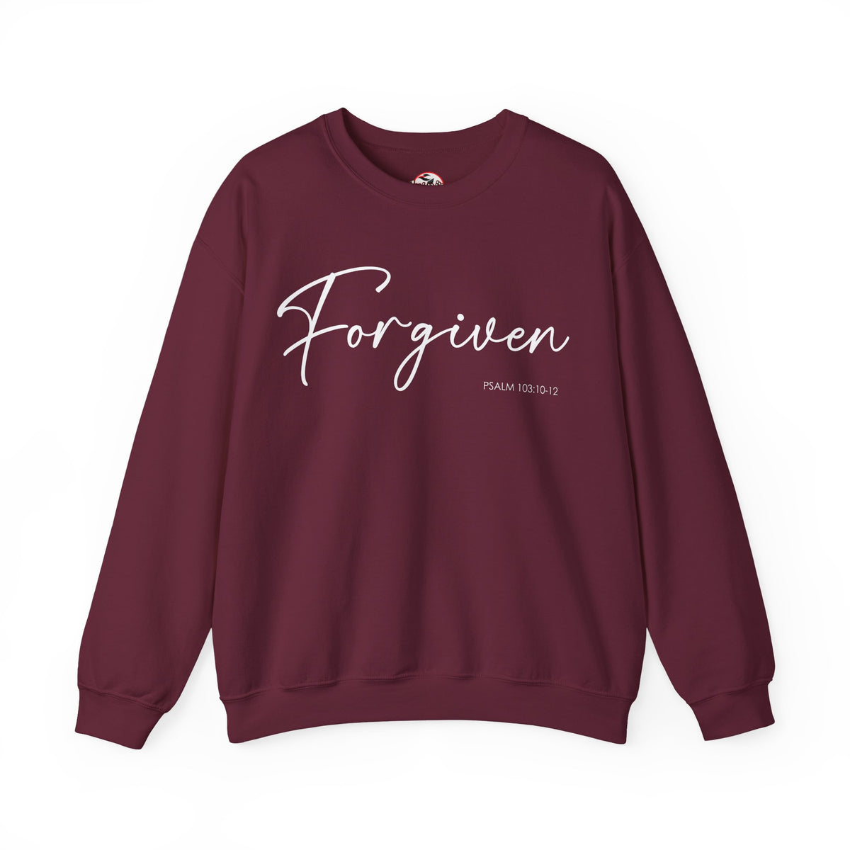 "Forgiven" Inspirational Pullover Crewneck Sweatshirt