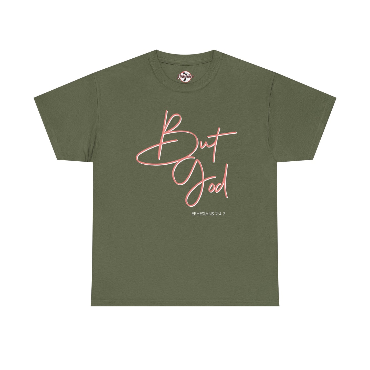 "But God" Womens Christian Faith Graphic Tee