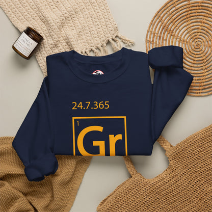 Grind 24/7/365 Motivational Element Crewneck Sweatshirt