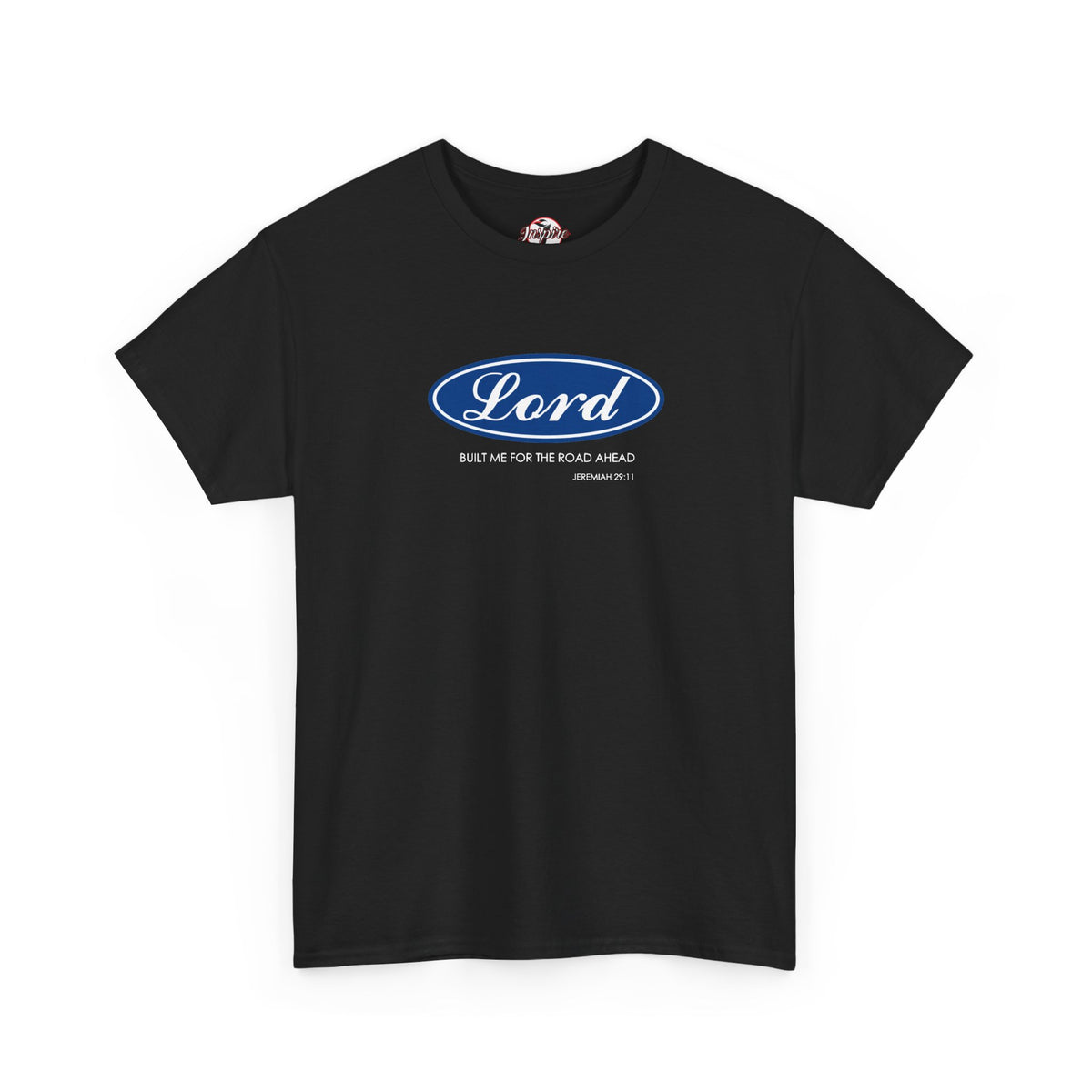 Lord Built Me Inspirational Crewneck T-Shirt