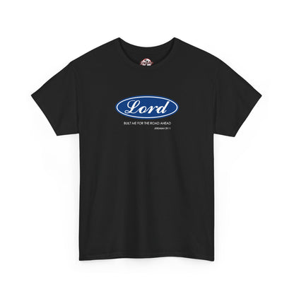 Lord Built Me Inspirational Crewneck T-Shirt