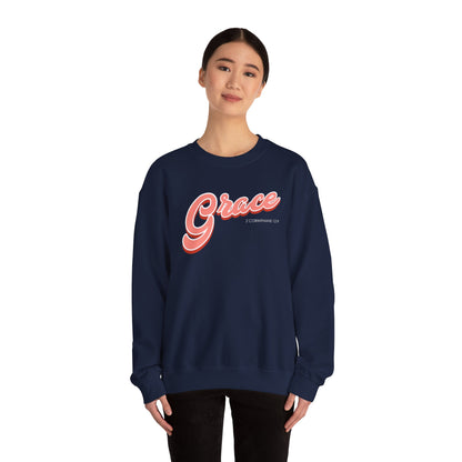 "Grace" Inspirational Crewneck Sweatshirt
