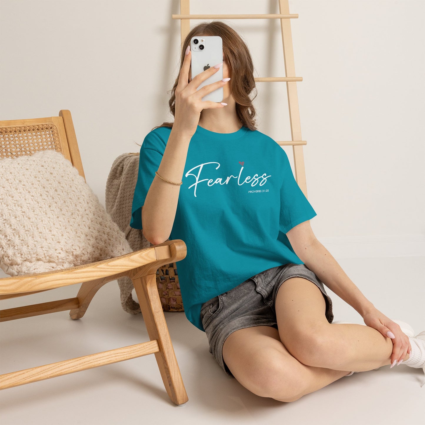 "Fearless" Inspirational Graphic T-Shirt
