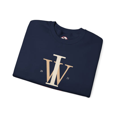Inspire Wear IW Monogram Logo Crewneck Sweatshirt