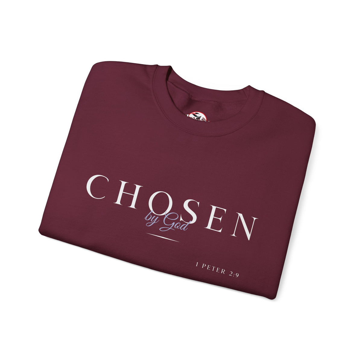 "Chosen by God" Inspirational Crewneck Sweatshirt