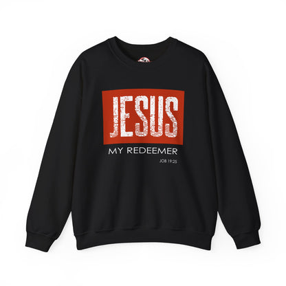 "Jesus My Redeemer" Inspirational Crewneck Sweatshirt