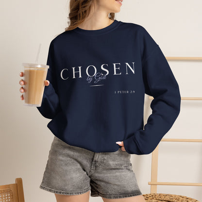"Chosen by God" Inspirational Crewneck Sweatshirt