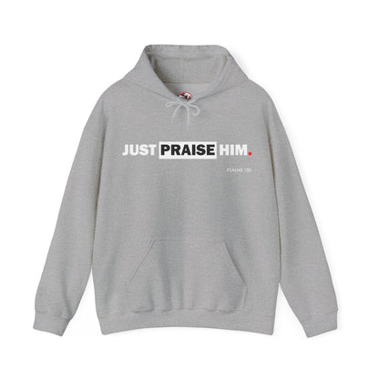 "Just Praise Him" Motivational Graphic Pullover Hoodie