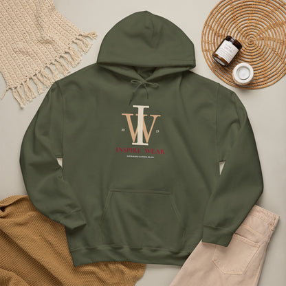 Inspire Wear IW Monogram Logo Pullover Hoodie