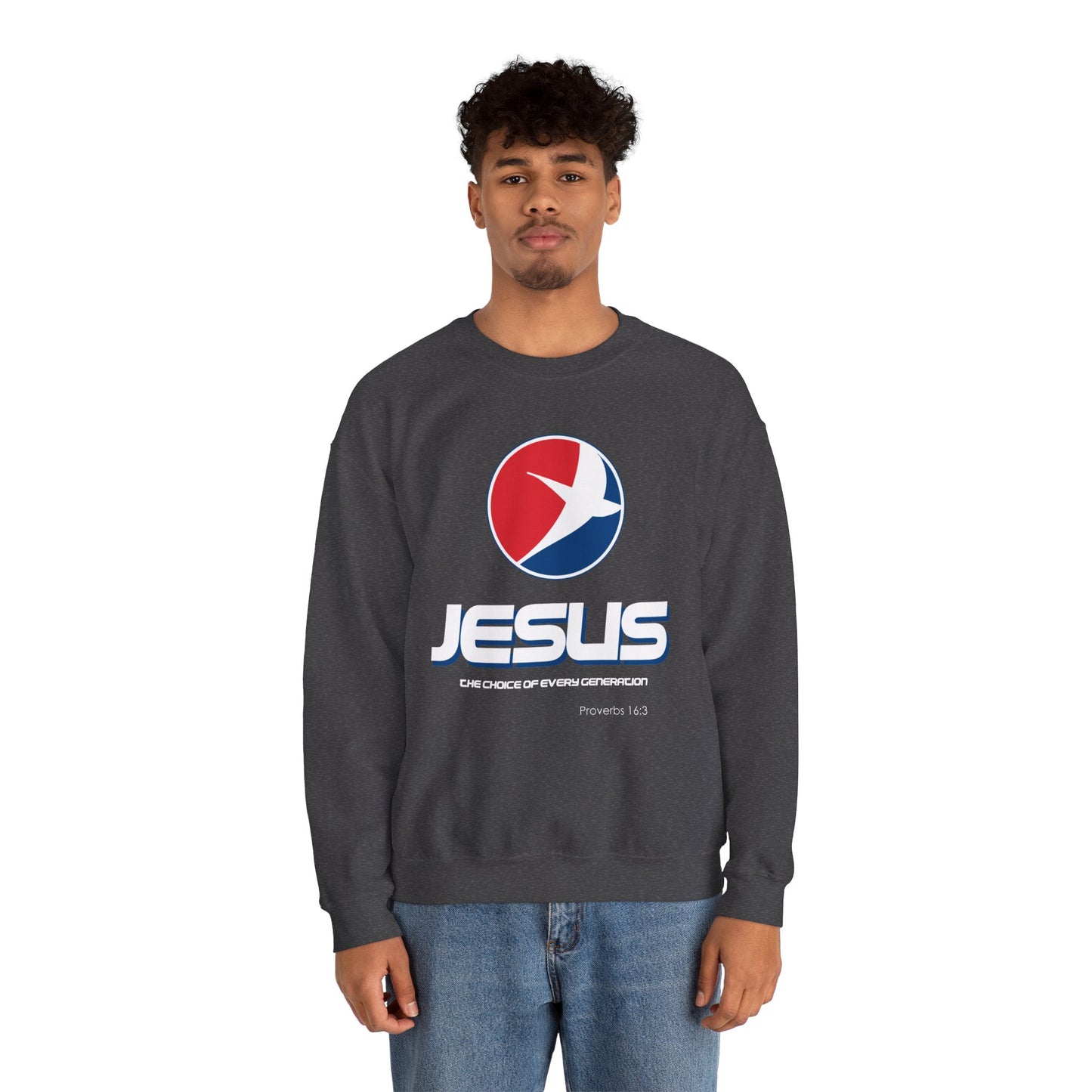 "Jesus: One Choice of Every Generation" Crewneck Sweatshirt
