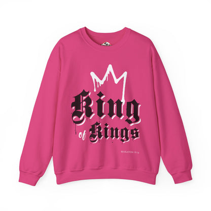 "King of Kings" Inspirational Crewneck Sweatshirt