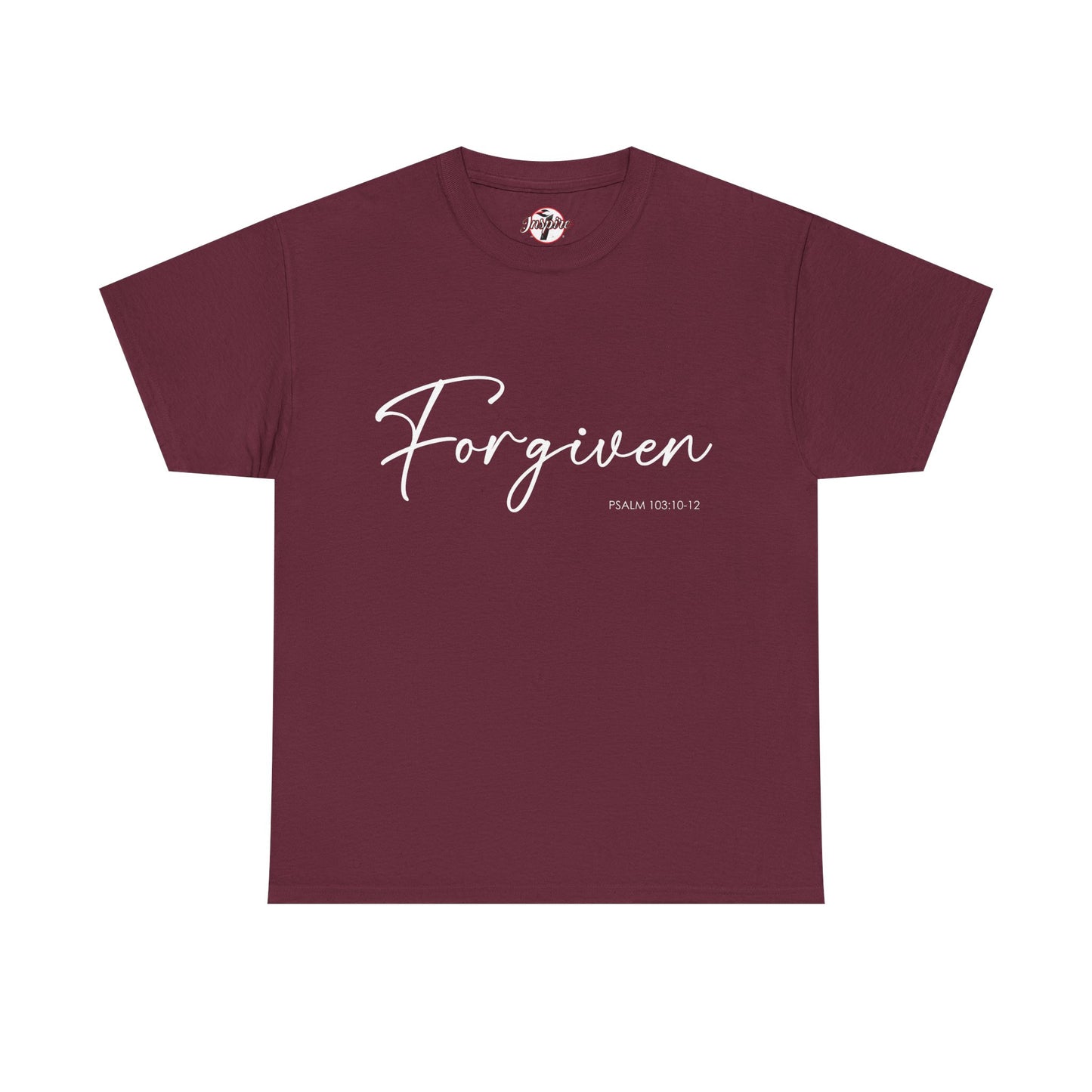 "Forgiven" Womens Christian Faith T-Shirt
