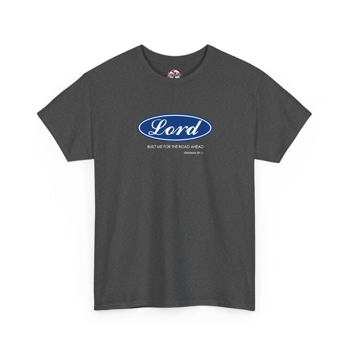 Lord Built Me Inspirational Crewneck T-Shirt