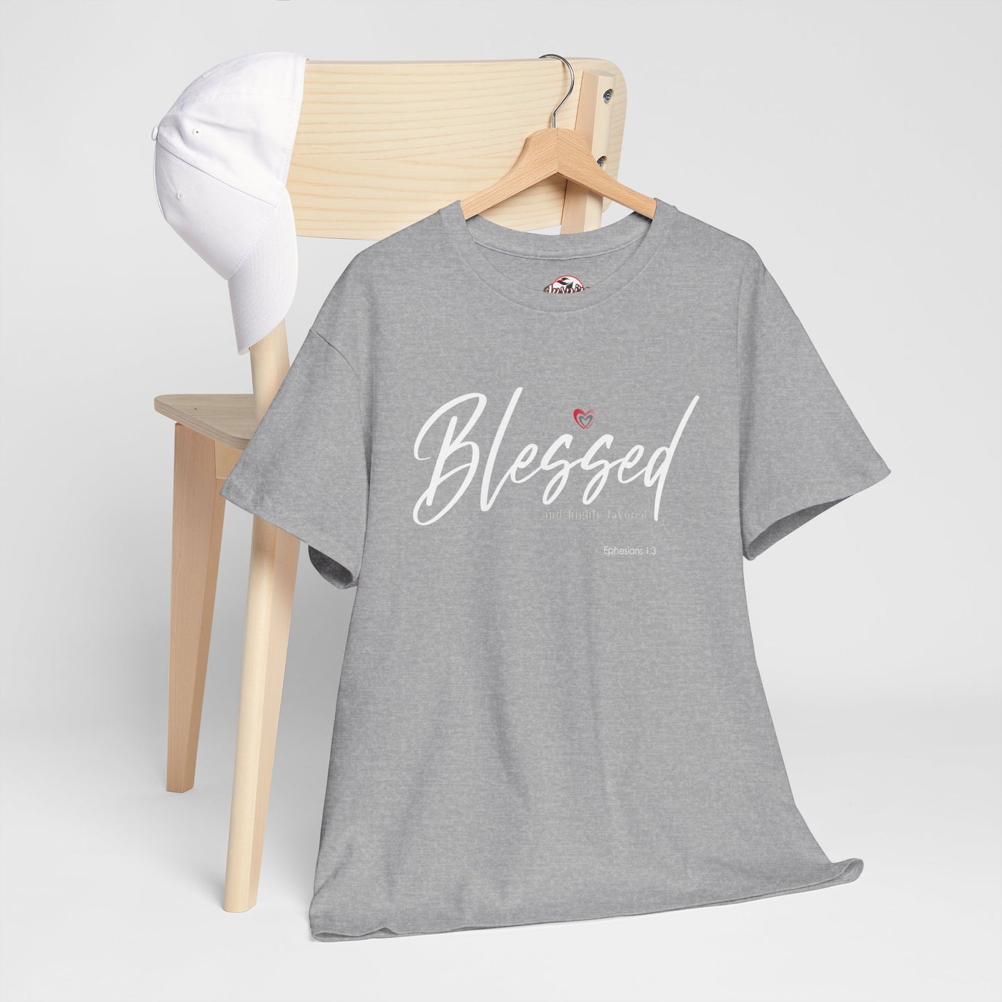 "Blessed" Women's Inspirational Graphic T‑Shirt