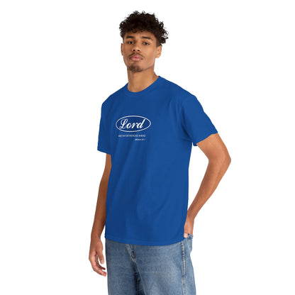 Lord Built Me Inspirational Crewneck T-Shirt