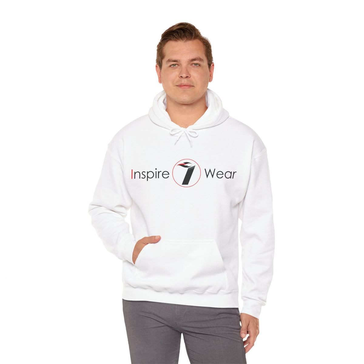 Inspire Wear Classic Logo Pullover Hoodie