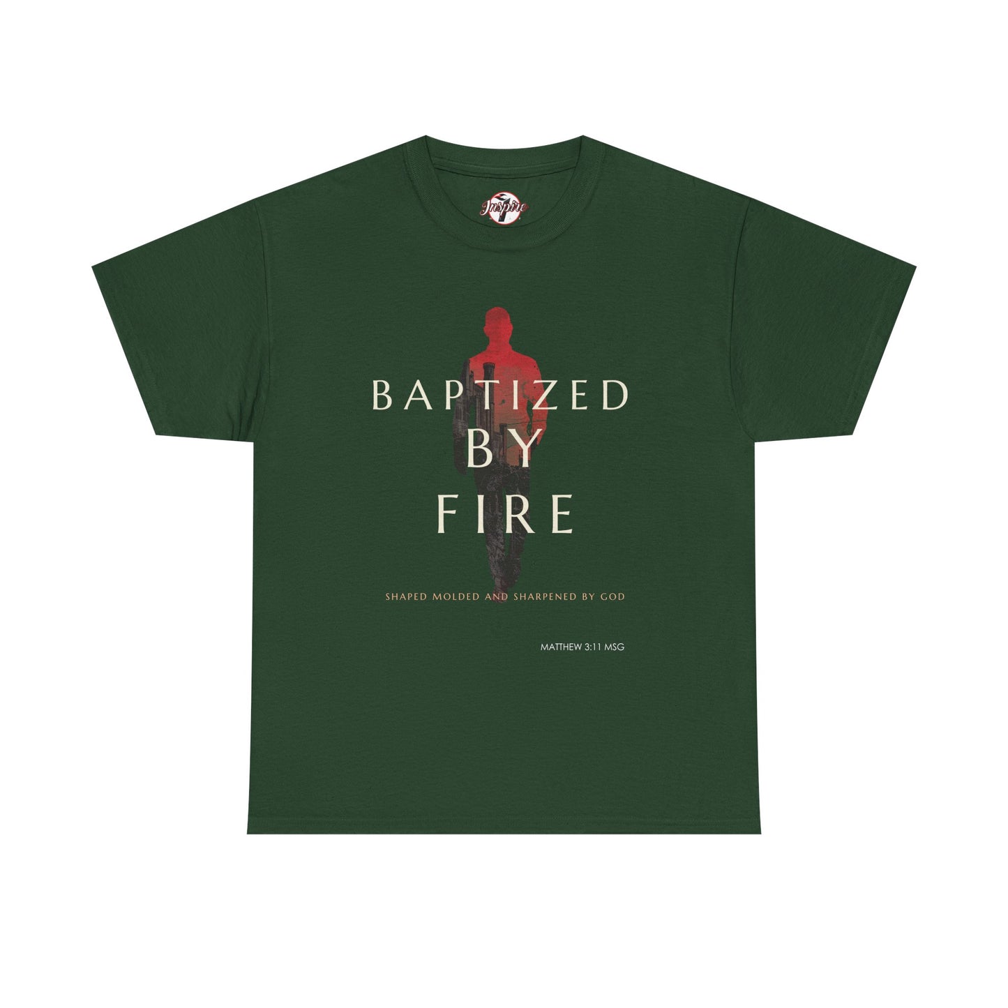 Baptized by Fire Unisex Heavy Cotton Tee