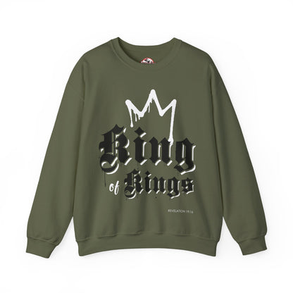 "King of Kings" Inspirational Crewneck Sweatshirt