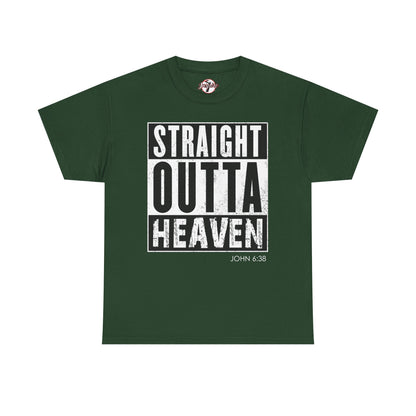 Straight Outta Heaven Unisex Inspirational Graphic T-Shirt