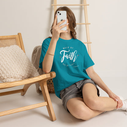 "Walk By Faith, Not By Sight" Motivational T-Shirt