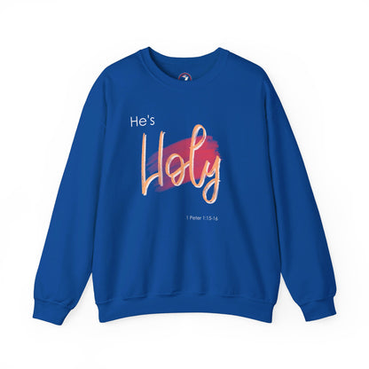 He's Holy Unisex Heavy Blend™ Crewneck Sweatshirt