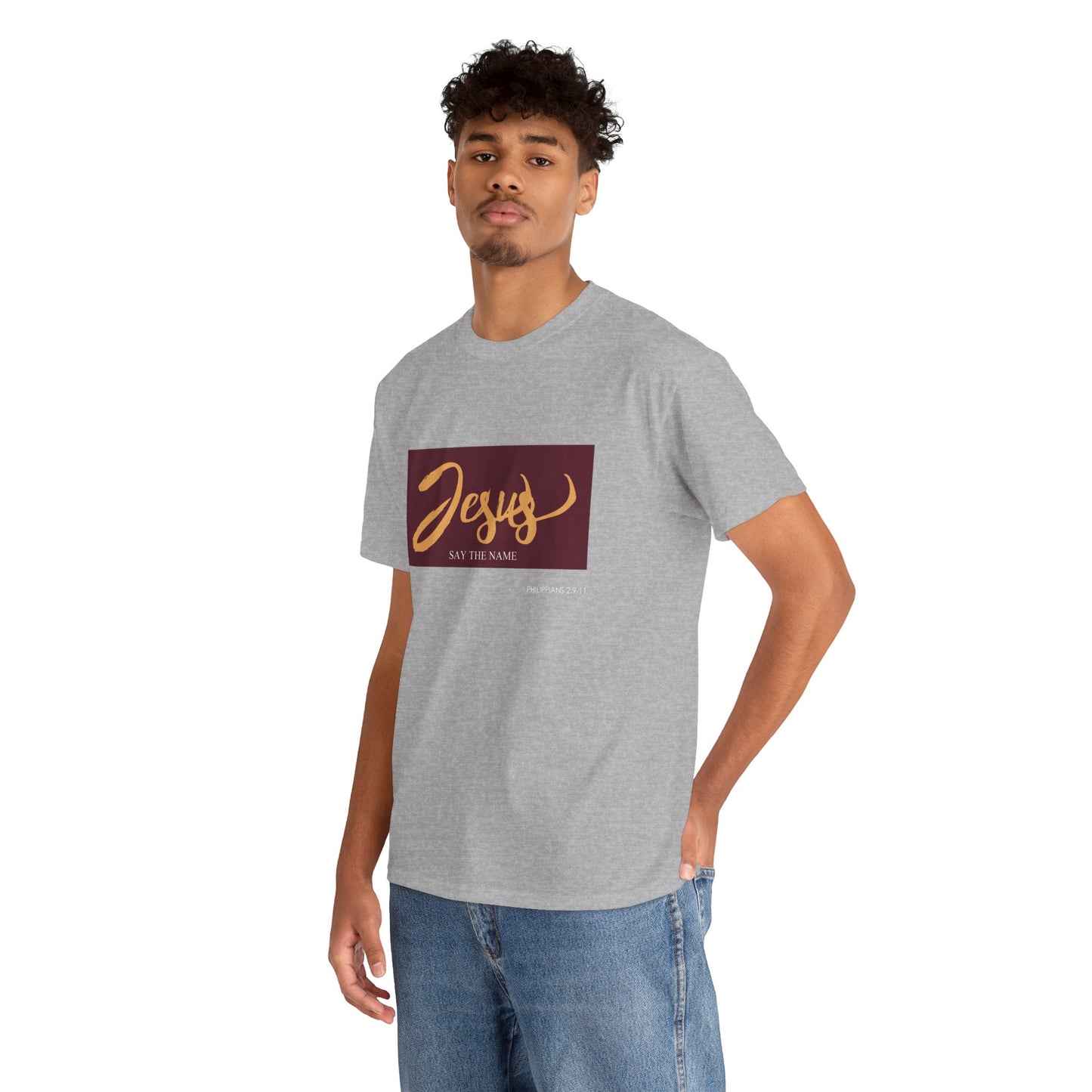 "Say The Name" of Jesus Unisex Graphic T-Shirt