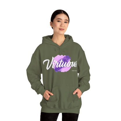 "Virtuous" Affirmation Pullover Hoodie