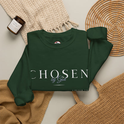 "Chosen by God" Inspirational Crewneck Sweatshirt